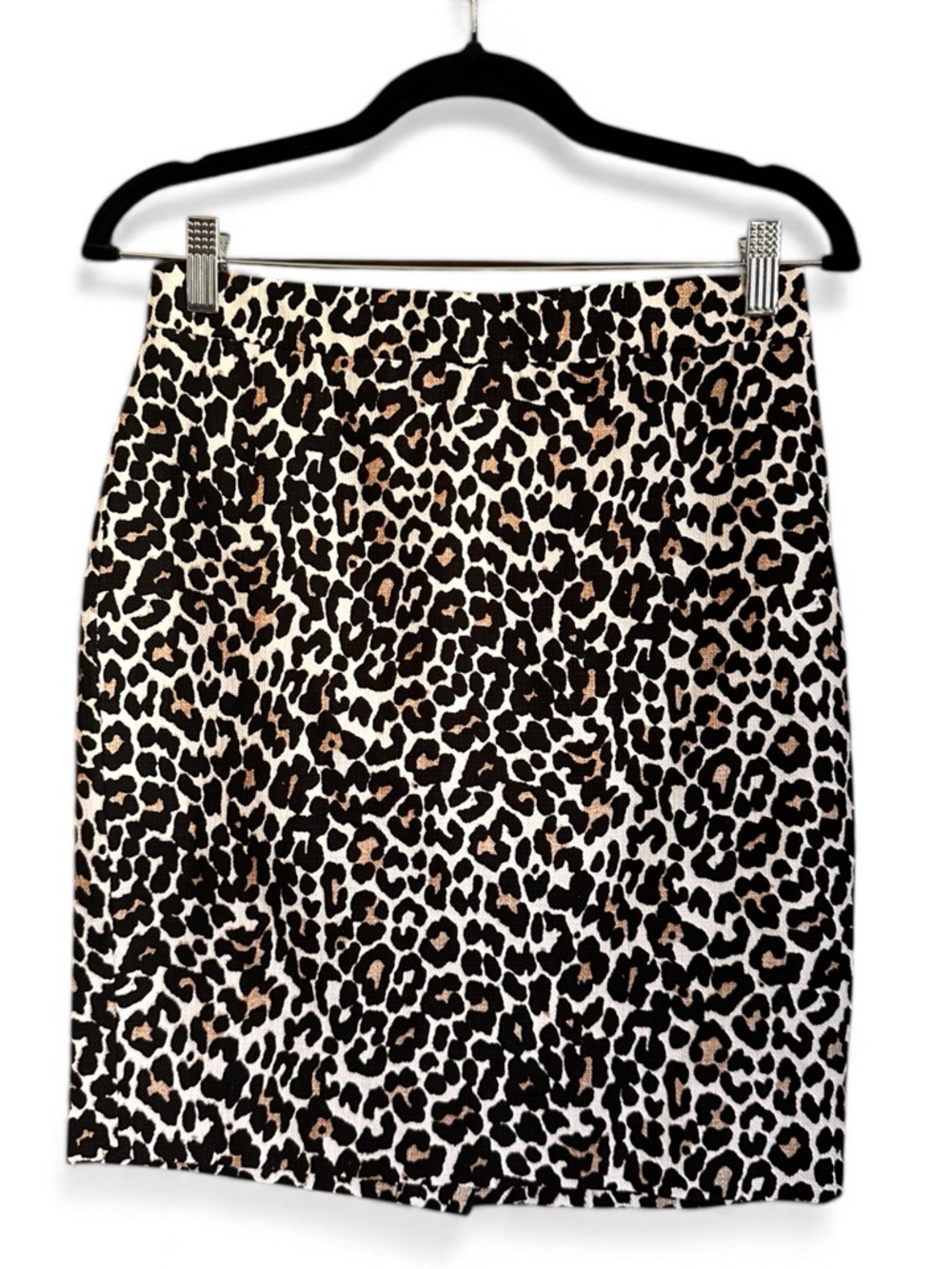 J.Crew Pencil Skirt 🐆 Cheetah Print Size 0P – Excellent Condition